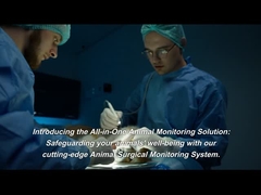 Attrezzatura veterinaria dell'apparecchio medico del monitor paziente di Bluetooth di multi parametro AM6100