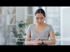 Materia plastica BM1000A dell'ossimetro tenuto in mano di impulso della punta delle dita