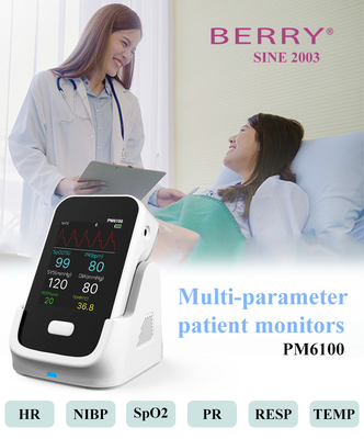 SpO2 ECG Portable Signos Vitales Patient Monitor Vital Sign Monitor